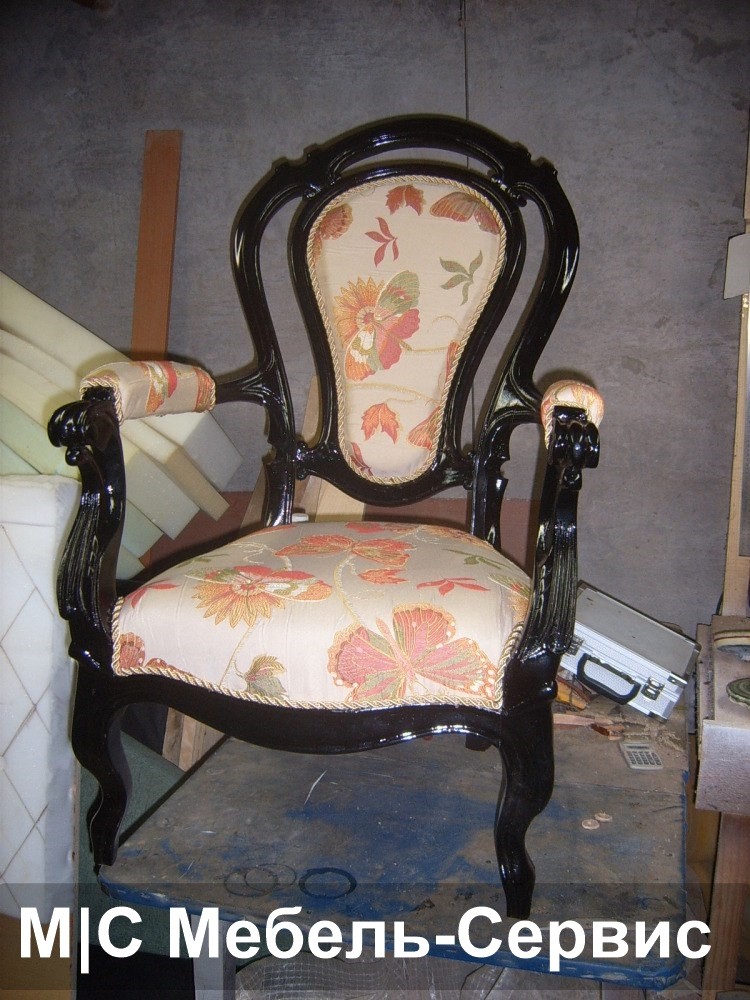 ремонт перетяжка стульев