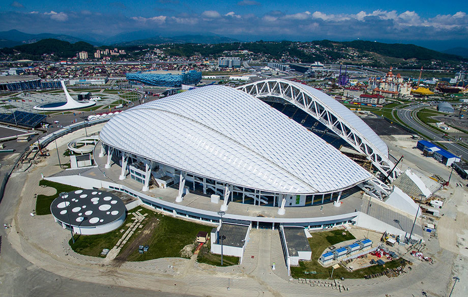 Олимпийский стадион «Фишт»  в городе Сочи