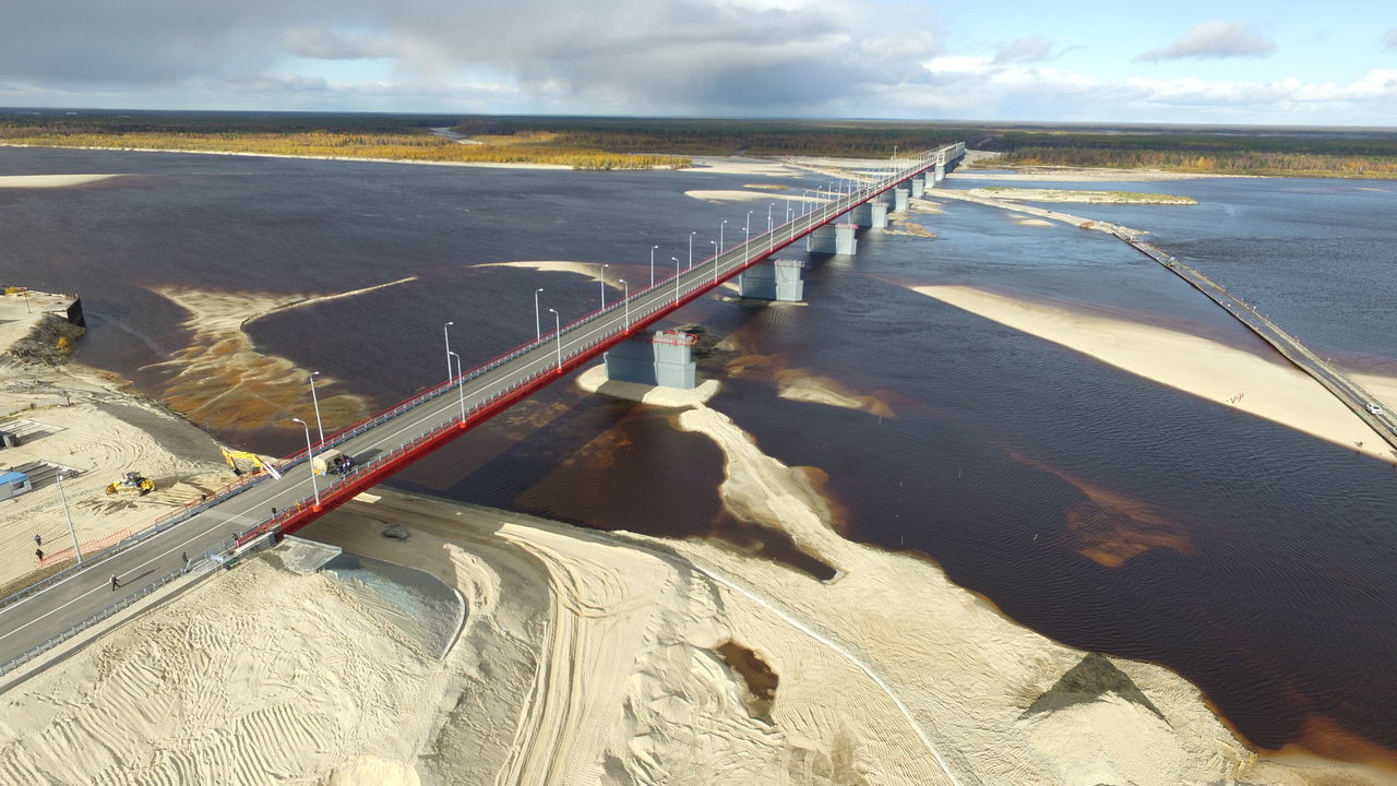 Мосты проекта Северного  широтного хода в Ямало-Ненецком  автономном округе