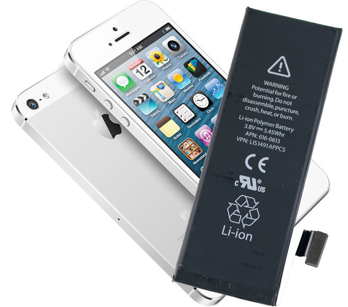 Замена аккумулятора на iPhone 5 в Туле