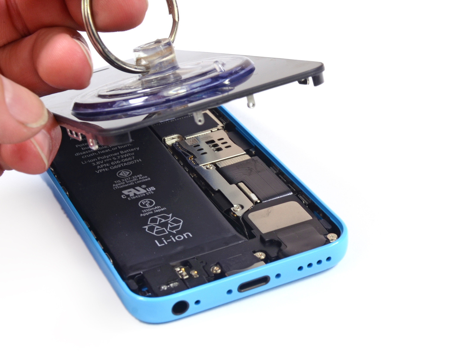 Замена аккумулятора на iPhone 5c в Туле