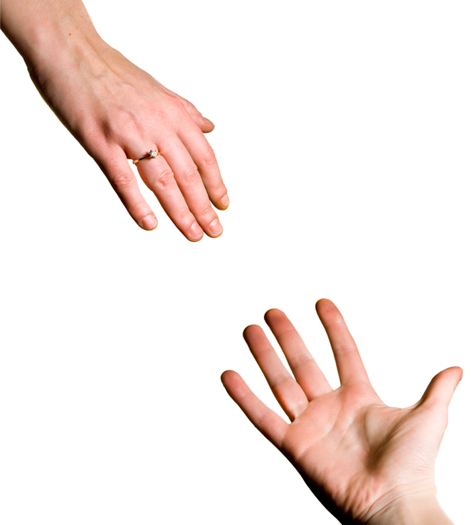 Две руки реальное фото